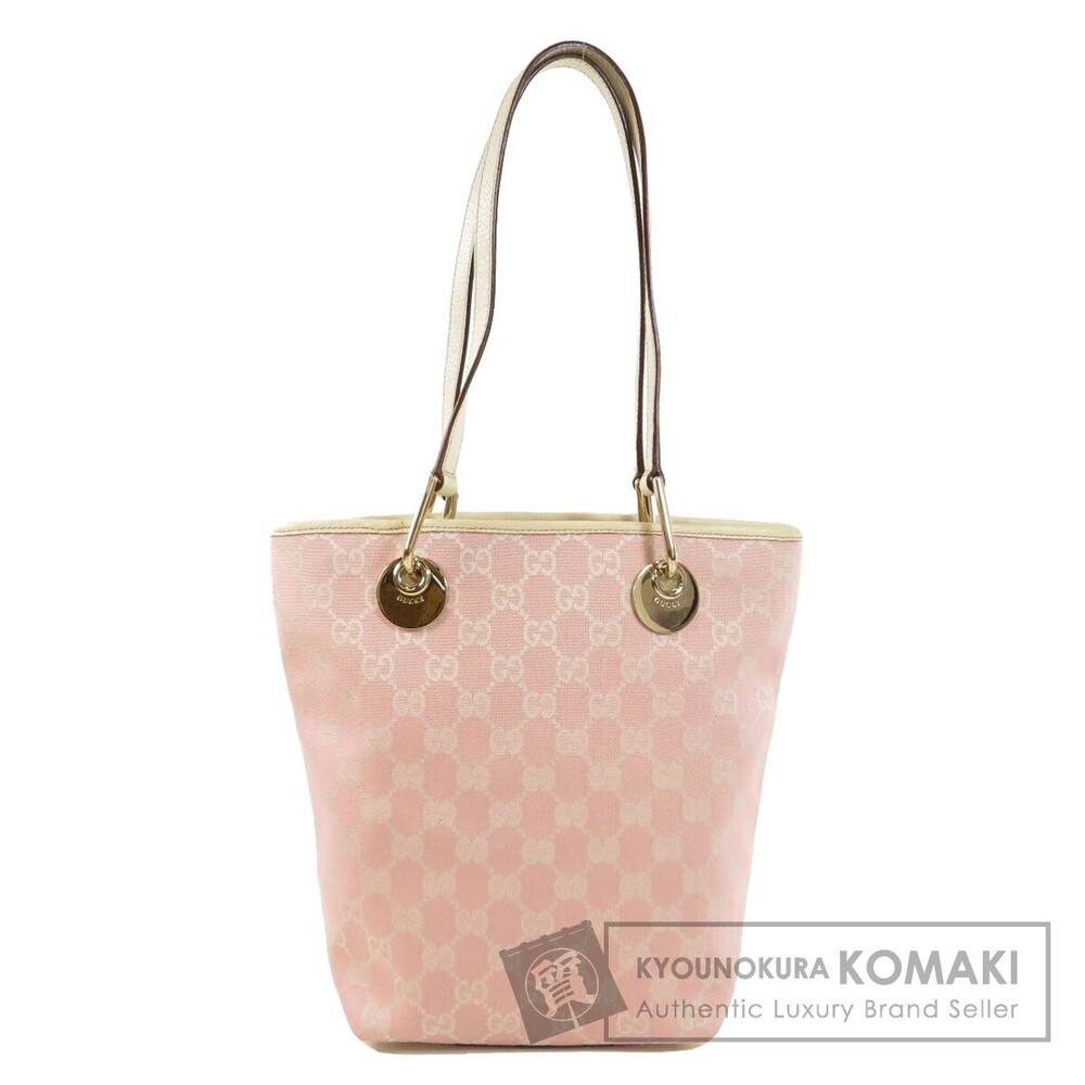 Gucci GG Canvas Eclipse tote Shoulder bag Pink